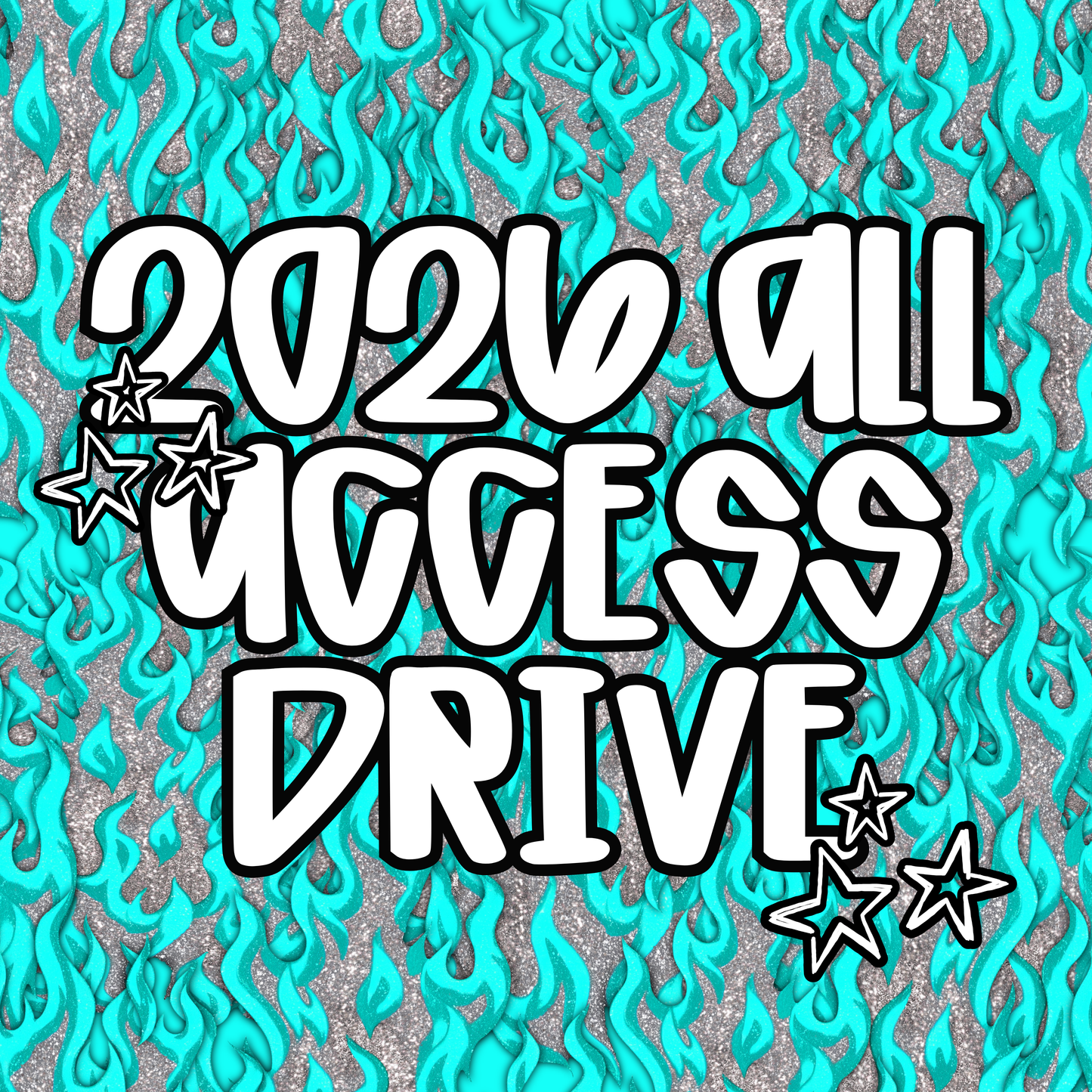 PREORDER - All Access 2026 Drive | PNG | Mock | Seamless | Clip Art