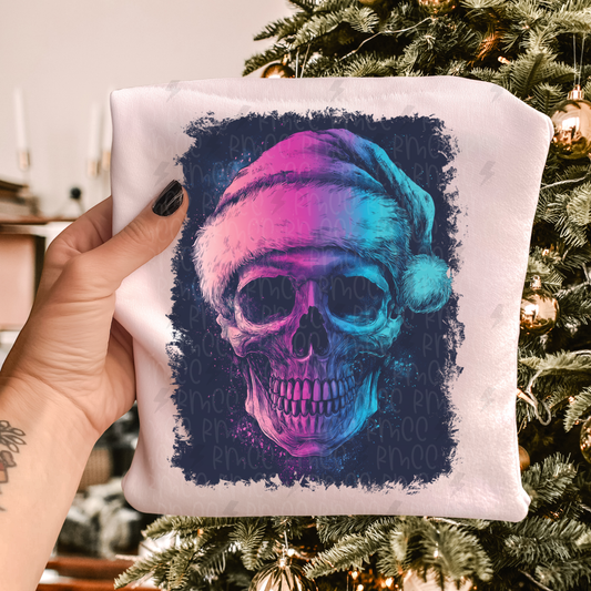 Skelly Santa | PNG | Christmas