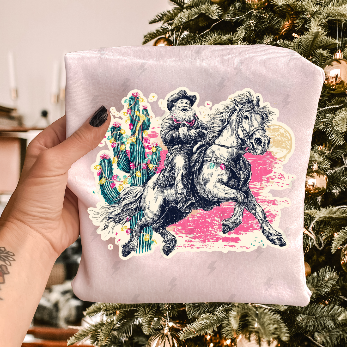 Western Santa | PNG | Christmas