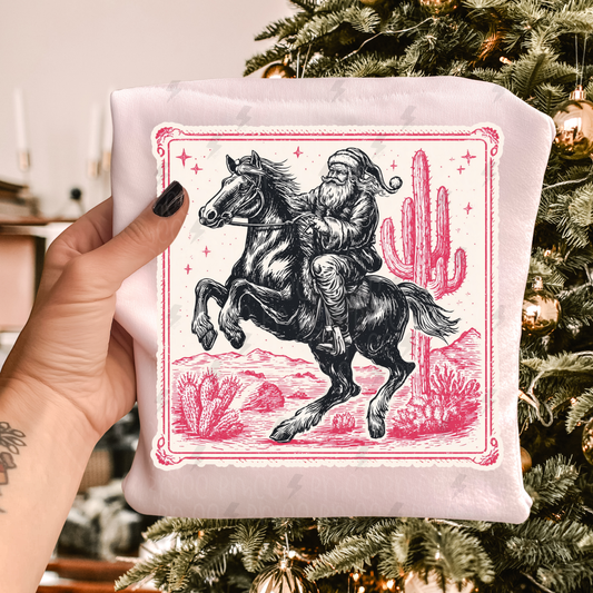 Yeehaw Santa | PNG | Christmas