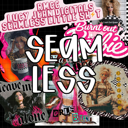 NO CODES! Seamless Only | Burn Out Barbie | LJD x RMCC x SLS Collab | SEAMLESS | PNG