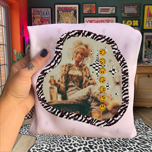 Drunk Barbie | PNG