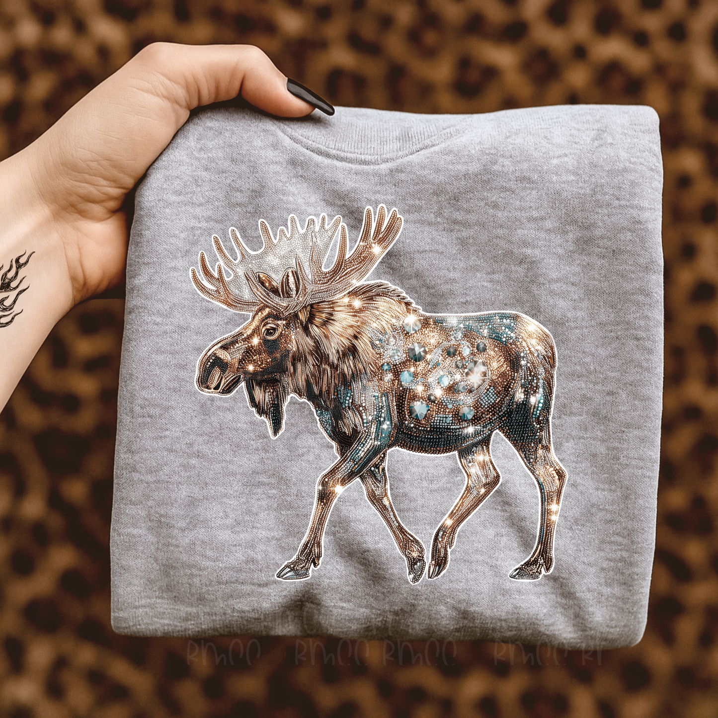 Rhinestone moose | PNG