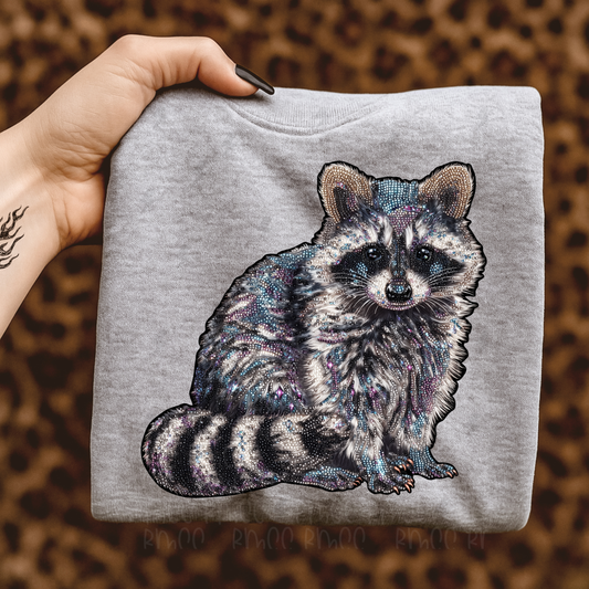Rhinestone Raccoon | PNG