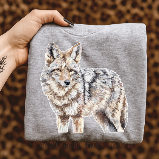 Rhinestone coyote | PNG