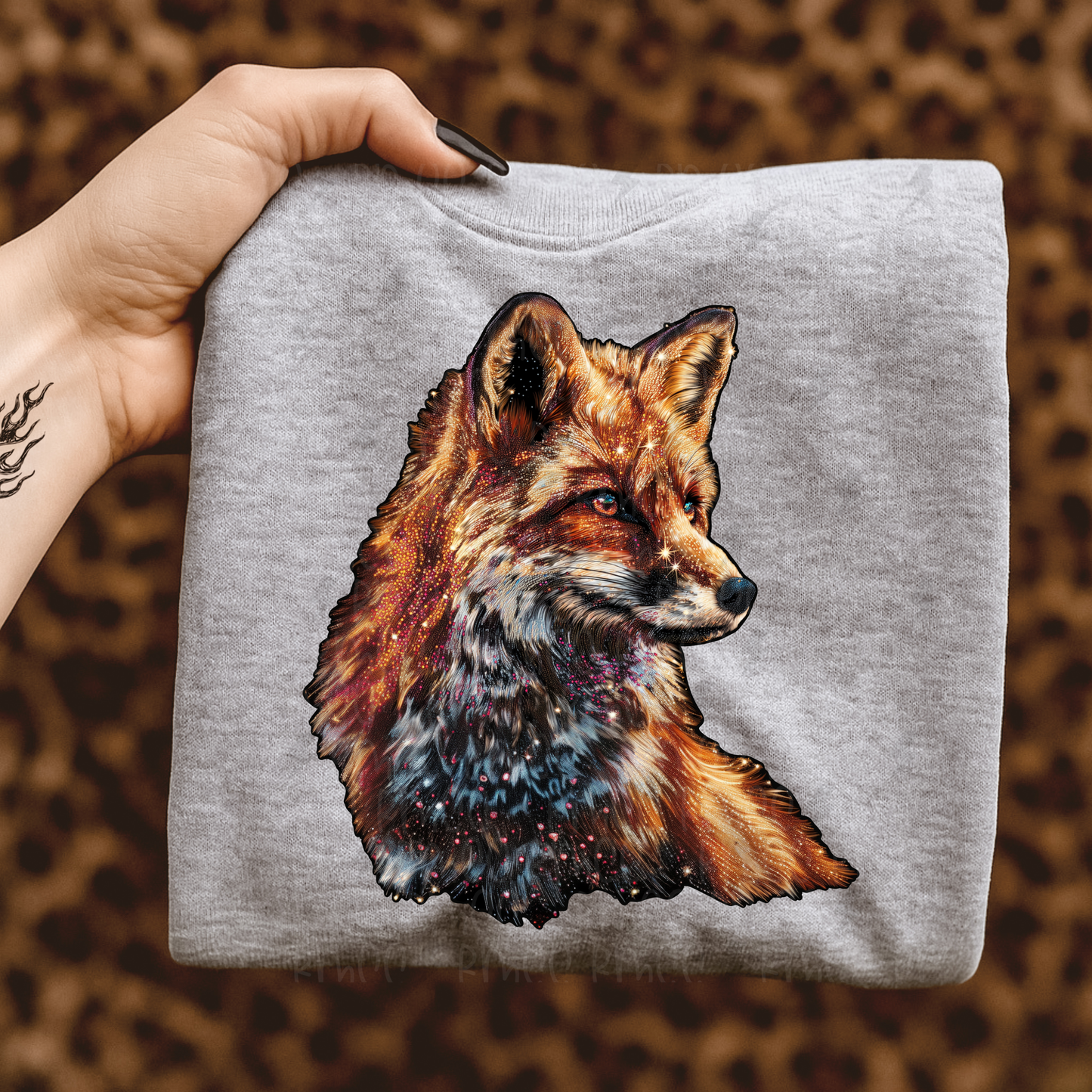 Rhinestone fox | PNG