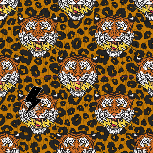 Tiger Leopard | Seamless PNG