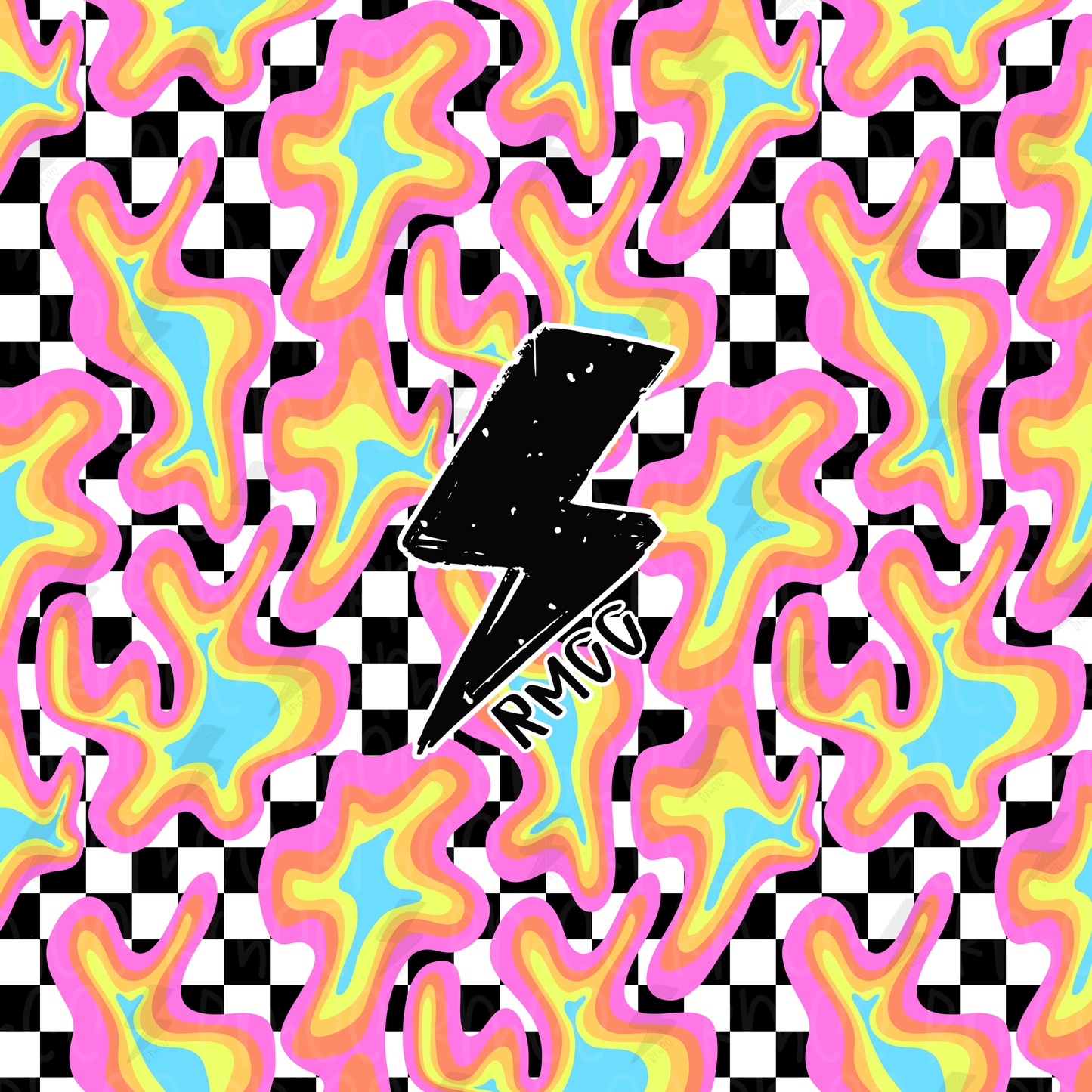 electric checker | Seamless PNG