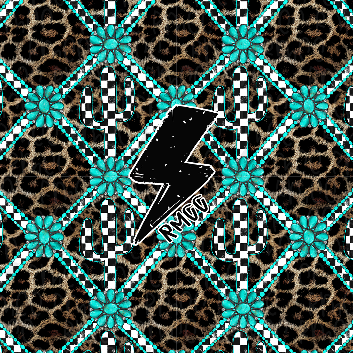 concho cactus 2 versions | Seamless PNG
