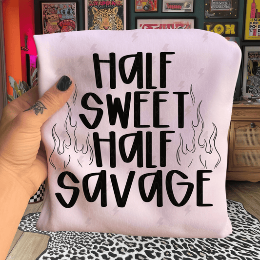 Half sweet half savage | PNG