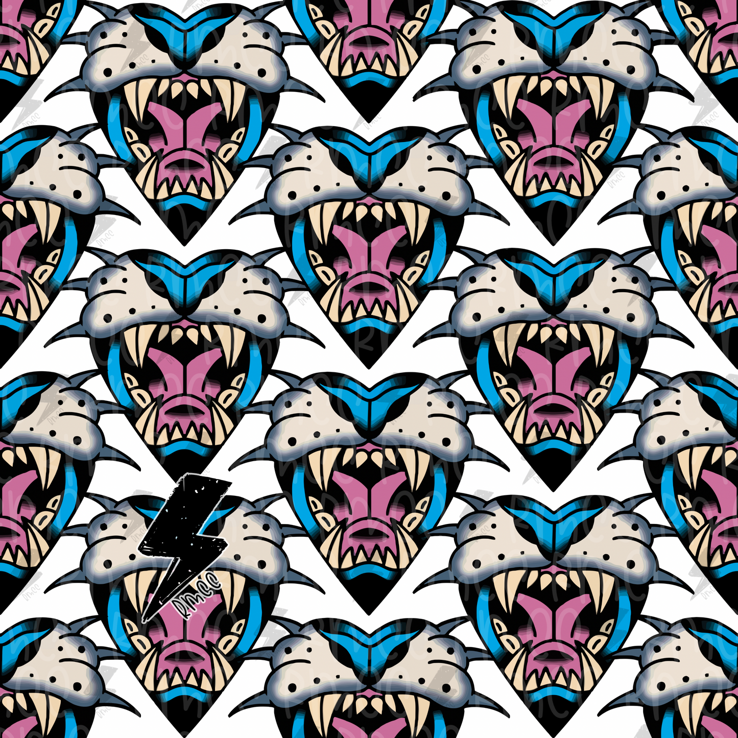 Crybaby Carnivore Club | Seamless PNG