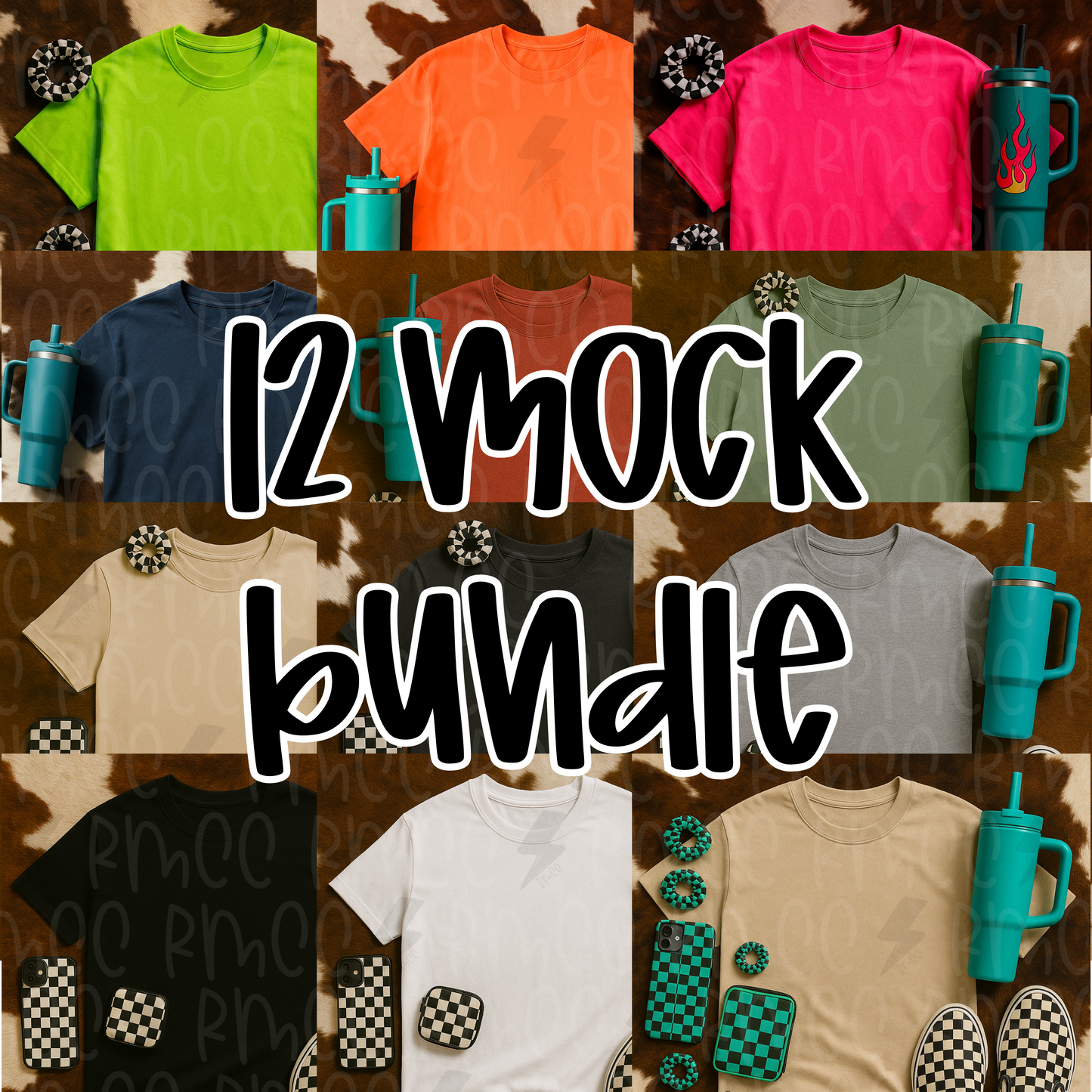 Mock Up | Flat lay bundle