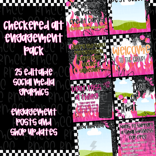 Engagement Pack | Checkered Alt
