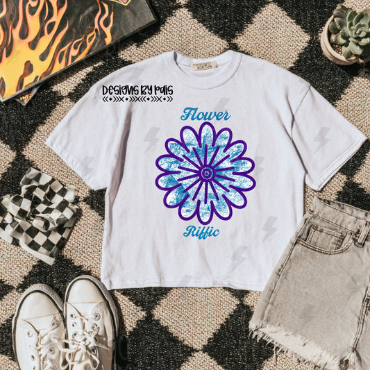 Flower-riffic | PNG | Designs by Pais