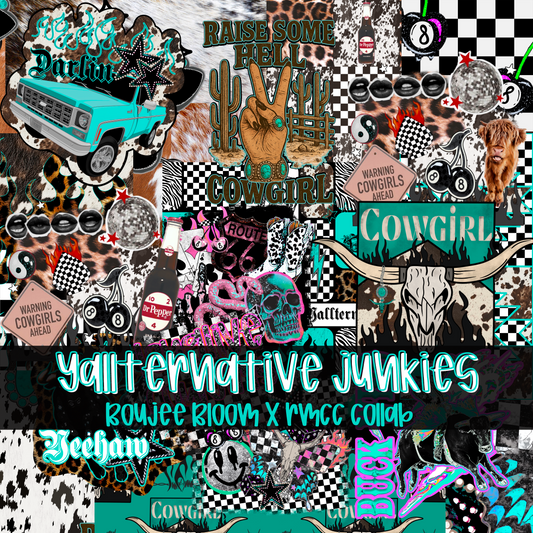 NO CODES! Yallternative Junkies Boujee Bloom x RMCC Collab | PNG