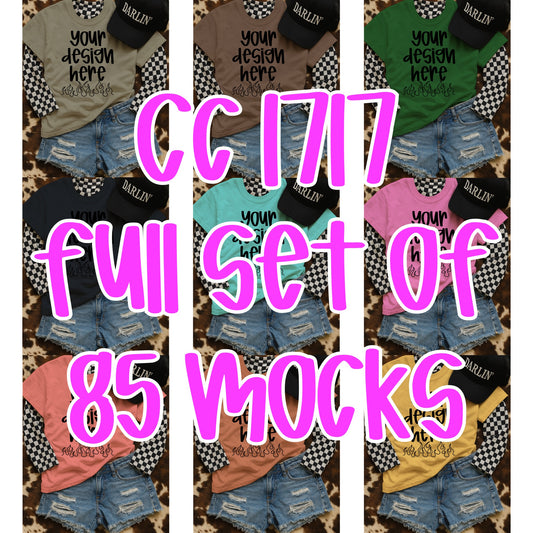 CC1717 Full Set 85 Colors | Mock Up | Flat lay bundle