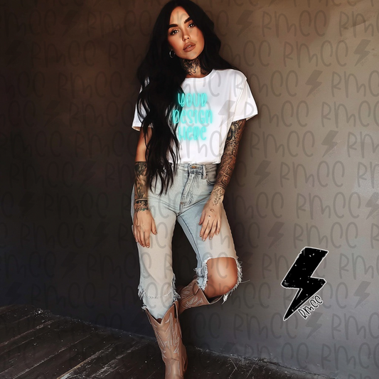 Mock Up | White T-shirt