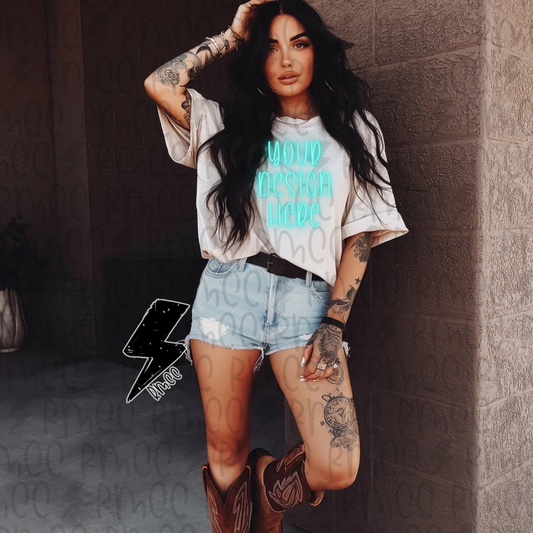 Mock Up | White T-shirt