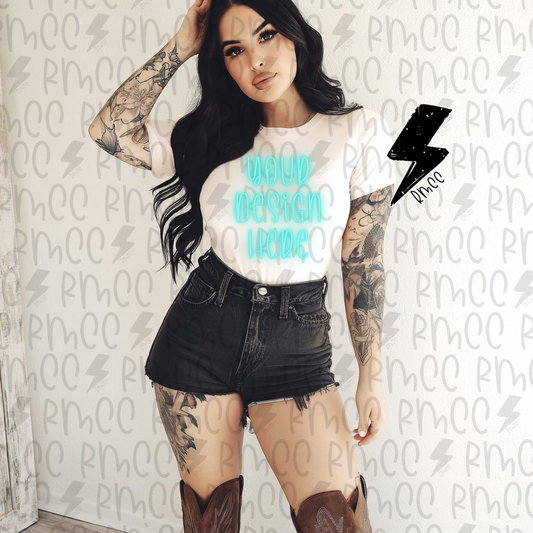 Mock Up | White T-shirt