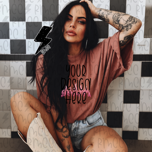 Mock Up | Brick T-shirt