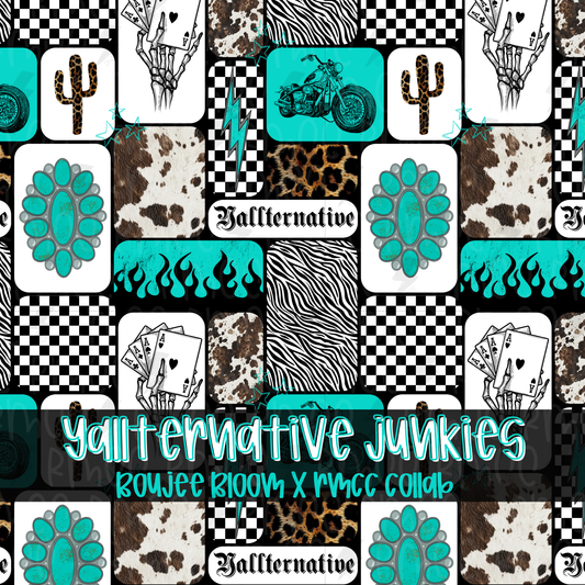Rebel patch | Yallternative Junkies | Seamless PNG