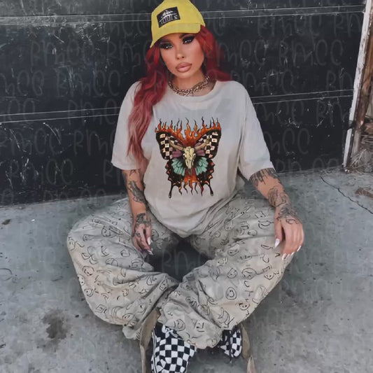 BURN OUT BUTTERFLY VIDEO MOCK